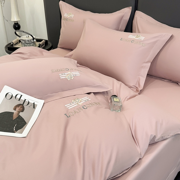 91家纺网 家纺一手货源 找家纺 （总）乐蔻家纺 2026新款四季款全棉纯棉绣花四件套