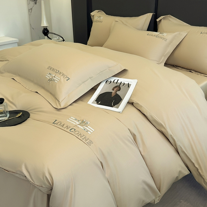 91家纺网 家纺一手货源 找家纺 （总）乐蔻家纺 2026新款四季款全棉纯棉绣花四件套