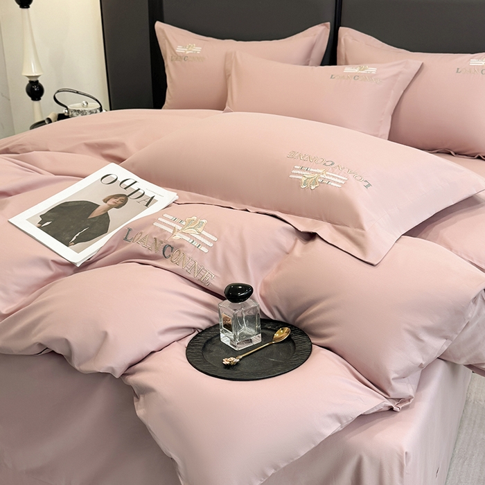 91家纺网 家纺一手货源 找家纺 （总）乐蔻家纺 2026新款四季款全棉纯棉绣花四件套