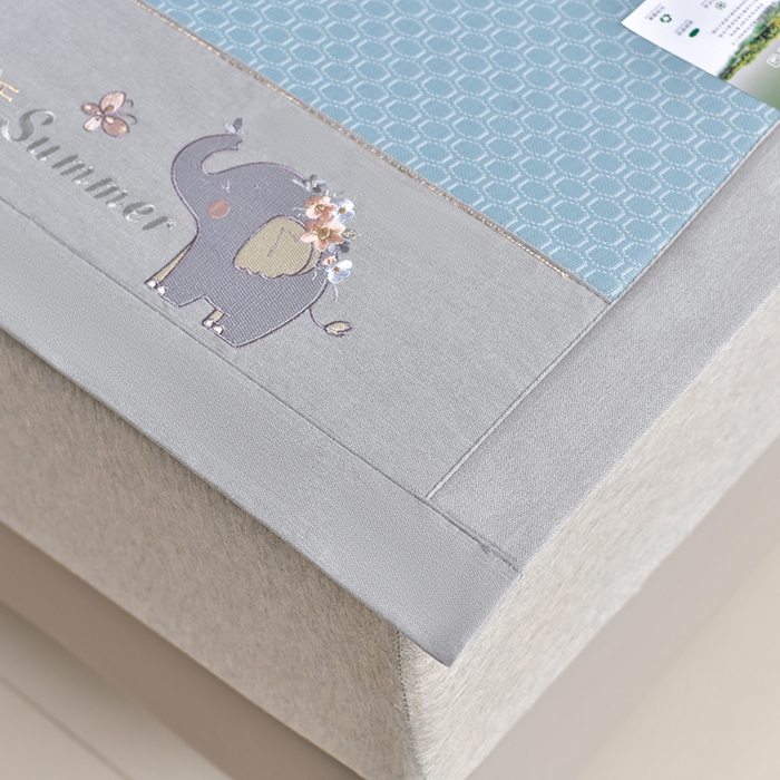 91家纺网 家纺一手货源 找家纺 （总）小牛席业 2026新款小冰块大象凉感冰丝席凉席竹席藤席冰藤席乳胶席豆豆席