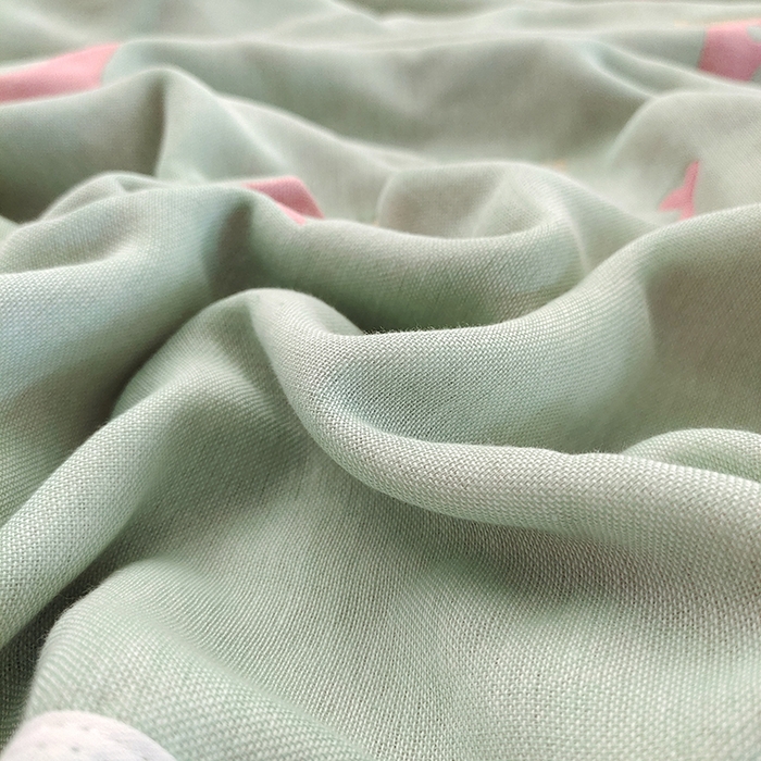 91家纺网 家纺一手货源 找家纺 静缘分 2026新款全棉纯棉6层纱布毛巾被纯棉六层纱布毯 动物园