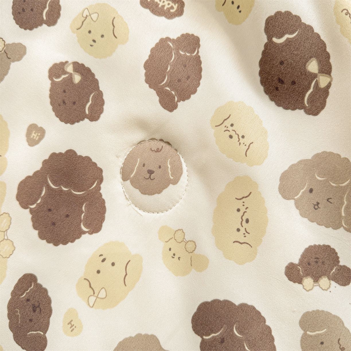 91家纺网 家纺一手货源 找家纺 晓时候 2026新款小清新印花夏被夏凉被空调被新疆棉花被被子被芯 开心小狗