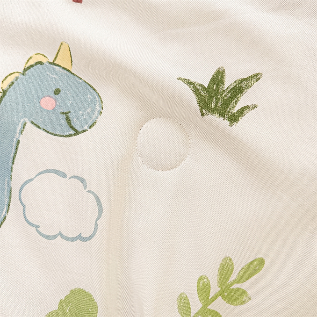 91家纺网 家纺一手货源 找家纺 晓时候 2026新款小清新印花夏被夏凉被空调被新疆棉花被被子被芯 恐龙乐园