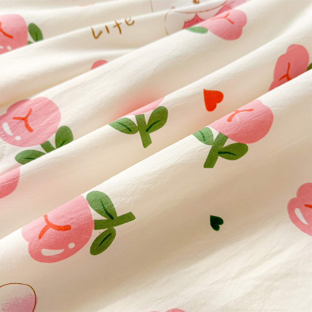 91家纺网 家纺一手货源 找家纺 晓时候 2026新款小清新印花夏被夏凉被空调被新疆棉花被被子被芯 曼塔玫瑰