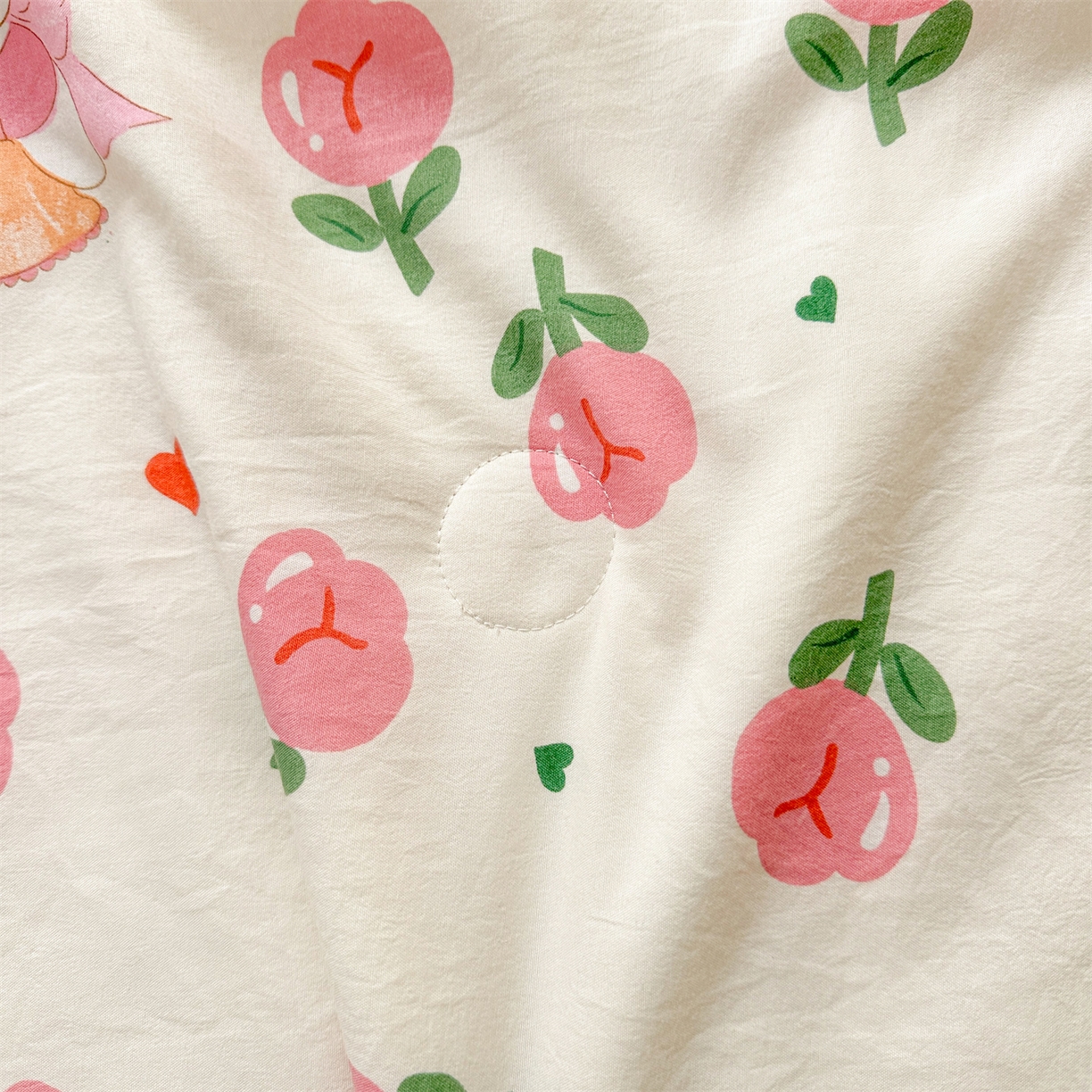 91家纺网 家纺一手货源 找家纺 晓时候 2026新款小清新印花夏被夏凉被空调被新疆棉花被被子被芯 曼塔玫瑰