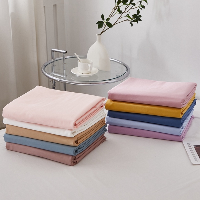 91家纺网 家纺一手货源 找家纺 晶缦家纺 2026新款喷气A类全棉13376纯棉斜纹纯色单被套单品被套被套单件 组合图仅做展示不可下单