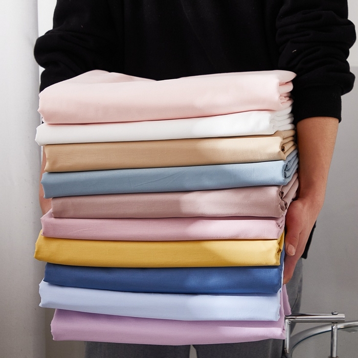 91家纺网 家纺一手货源 找家纺 晶缦家纺 2026新款喷气A类全棉13376纯棉斜纹纯色单被套单品被套被套单件 组合图仅做展示不可下单