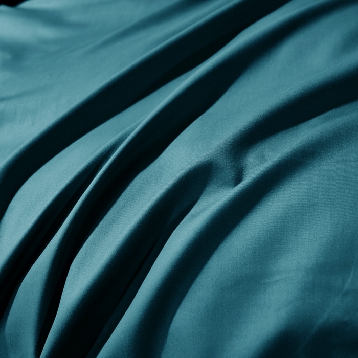 91家纺网 家纺一手货源 找家纺 晶缦家纺 2026新款喷气A类全棉13376纯棉斜纹纯色单床单单品床单床单单件 沐朗-孔雀绿