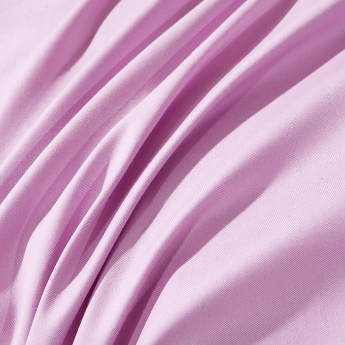 91家纺网 家纺一手货源 找家纺 晶缦家纺 2026新款喷气A类全棉13376纯棉斜纹纯色单床单单品床单床单单件 沐朗-浅紫