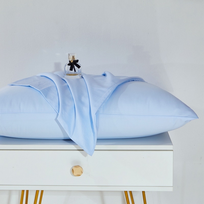 91家纺网 家纺一手货源 找家纺 （总）晶缦家纺 2026新款喷气A类全棉13376纯棉斜纹纯色单枕套单品枕套枕套单件