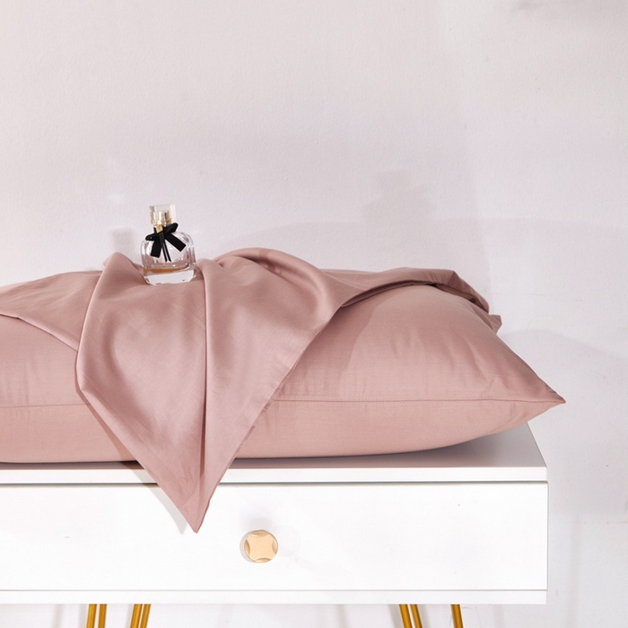 91家纺网 家纺一手货源 找家纺 晶缦家纺 2026新款喷气A类全棉13376纯棉斜纹纯色单枕套单品枕套枕套单件 沐朗-奶咖