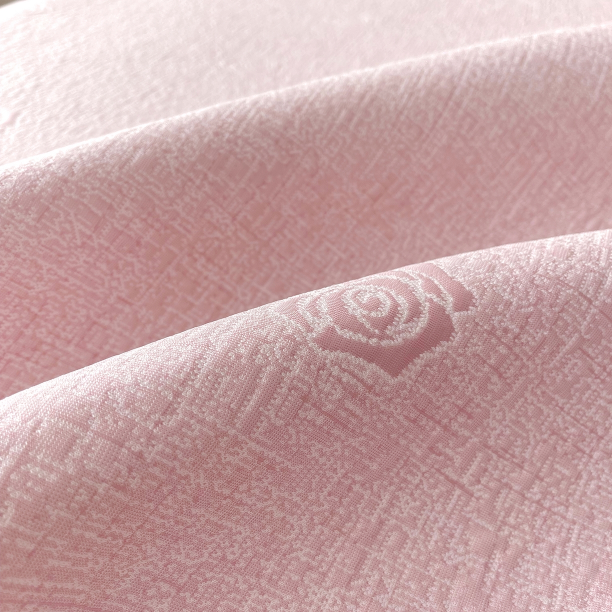 91家纺网 家纺一手货源 找家纺 （总）莱米家纺 2026春夏新款全PE双面泡泡提花复合豆豆席凉席席子