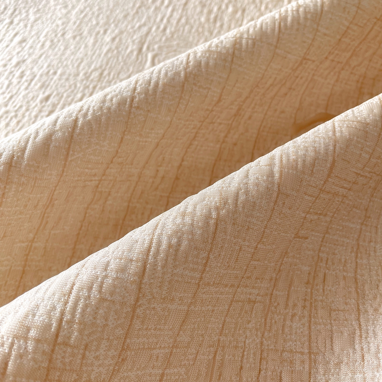 91家纺网 家纺一手货源 找家纺 莱米家纺 2026春夏新款全PE双面泡泡提花复合豆豆席凉席席子 玫瑰-卡其