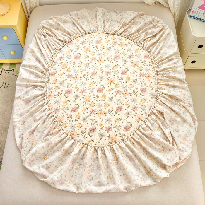 91家纺网 家纺一手货源 找家纺 拾物记 2026新款第二批A类新疆全棉12868单品床笠系列（提供买家秀和A类质检报告） 苏糖-咖