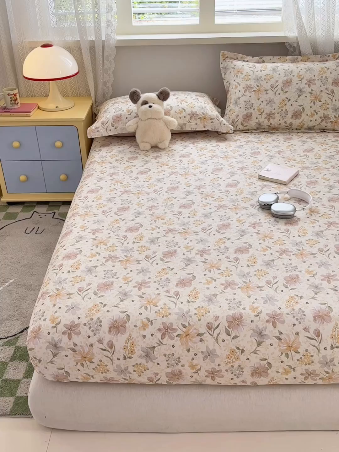 91家纺网 家纺一手货源 找家纺 拾物记 2026新款第二批A类新疆全棉12868单品床笠系列（提供买家秀和A类质检报告） 苏糖-咖