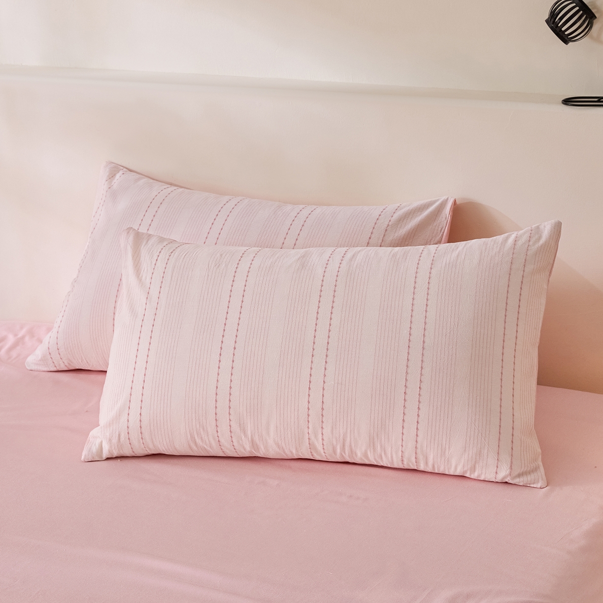 91家纺网 家纺一手货源 找家纺 吾秀家居 2026春夏新款全棉大提花棉花夏被夏凉被空调被-星空系列 星空-浅粉