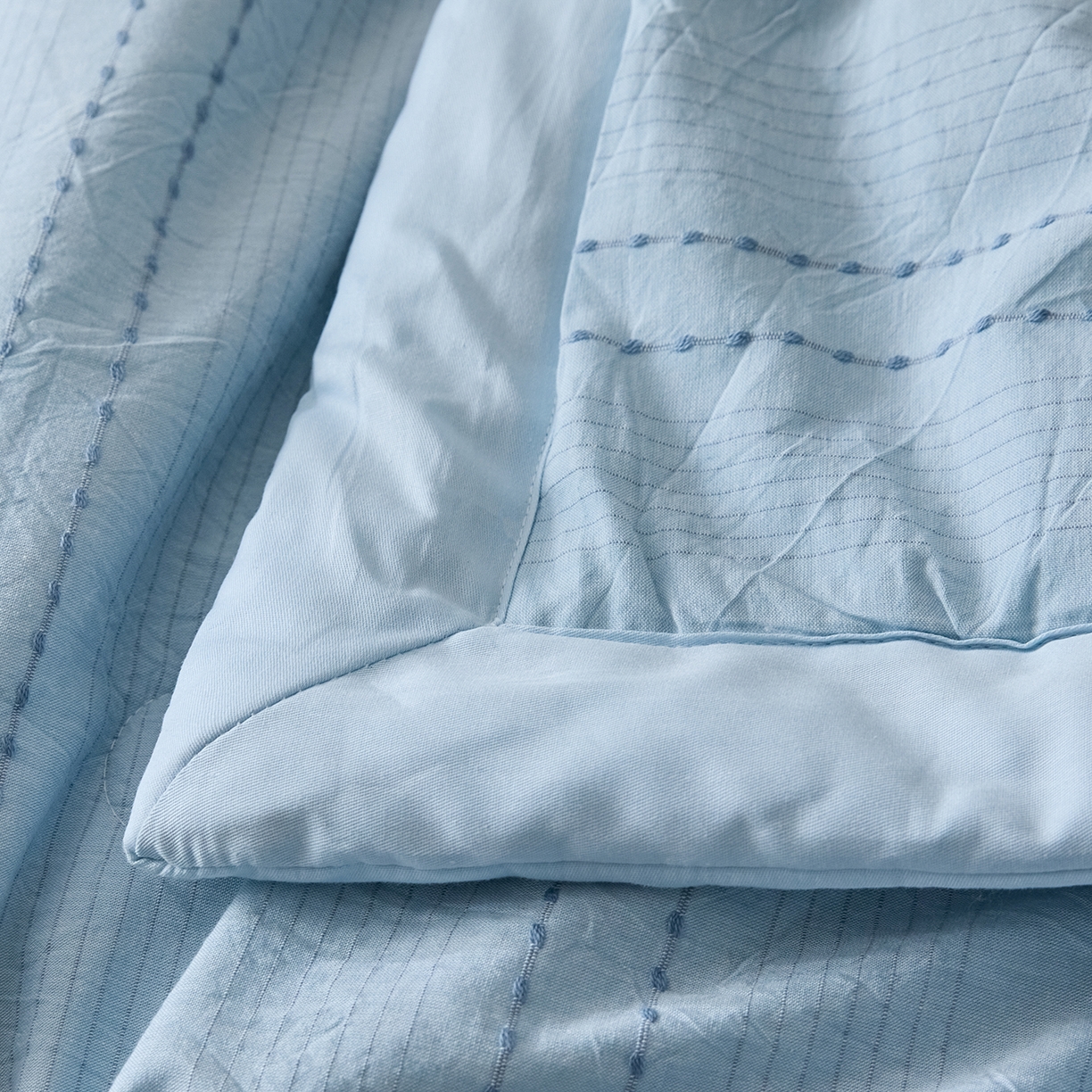 91家纺网 家纺一手货源 找家纺 吾秀家居 2026春夏新款全棉大提花棉花夏被夏凉被空调被-星空系列 星空-天兰