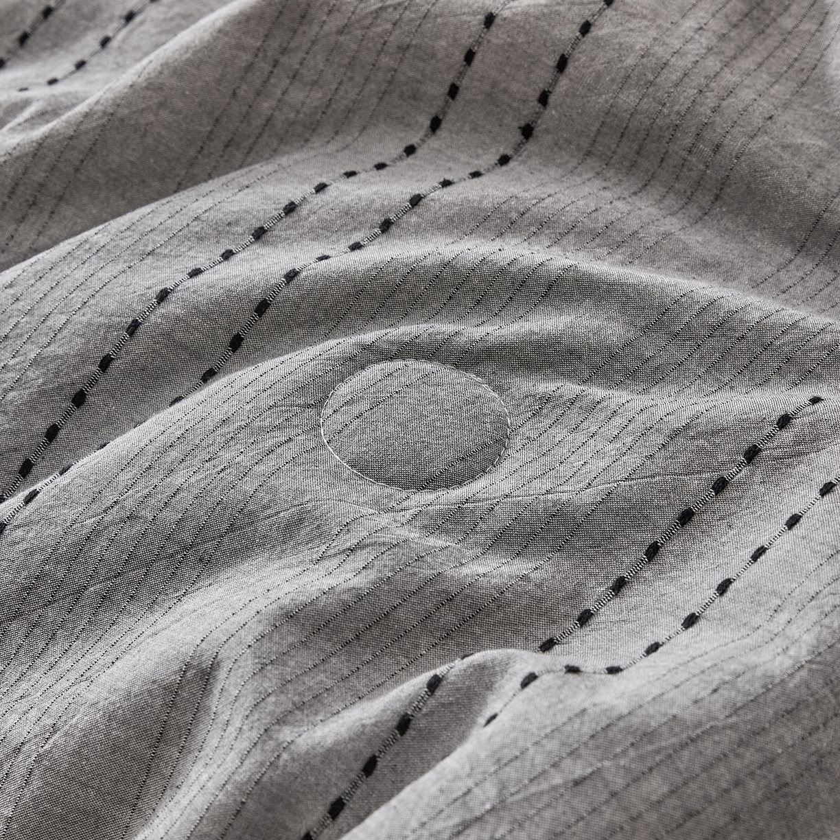 91家纺网 家纺一手货源 找家纺 吾秀家居 2026春夏新款全棉大提花棉花夏被夏凉被空调被-星空系列 星空-浅灰