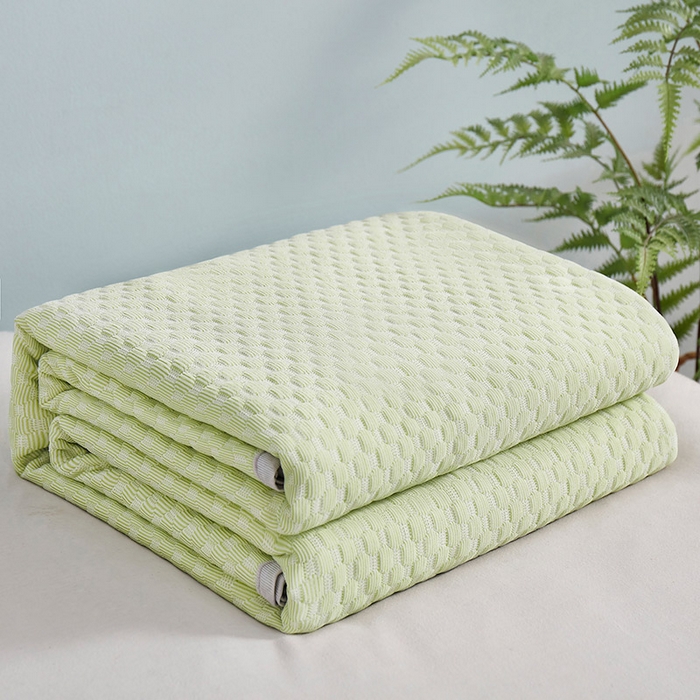 91家纺网 家纺一手货源 找家纺 （总）睡美美家纺 2026新款3D豆豆凉席冰丝席按摩席夏凉席床单床裙款三件套热销款