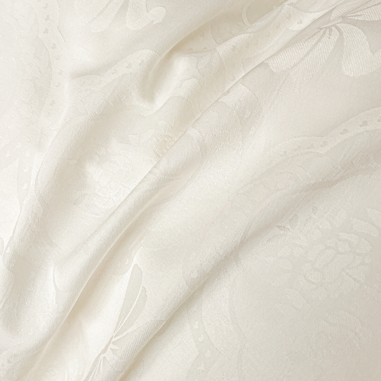 91家纺网 家纺一手货源 找家纺 易禾家纺 2026春夏新款提花水冼棉刺绣雪纺花边四件套-典雅 典雅-白