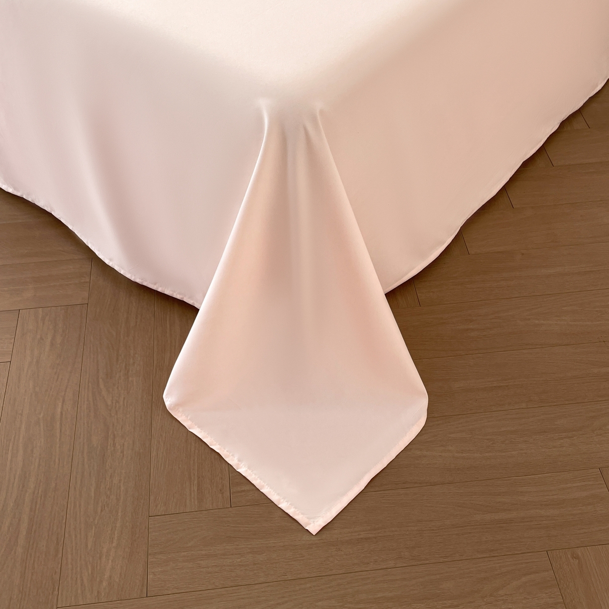 91家纺网 家纺一手货源 找家纺 易禾家纺 2026春夏新款提花水冼棉刺绣雪纺花边四件套-典雅 典雅-玉