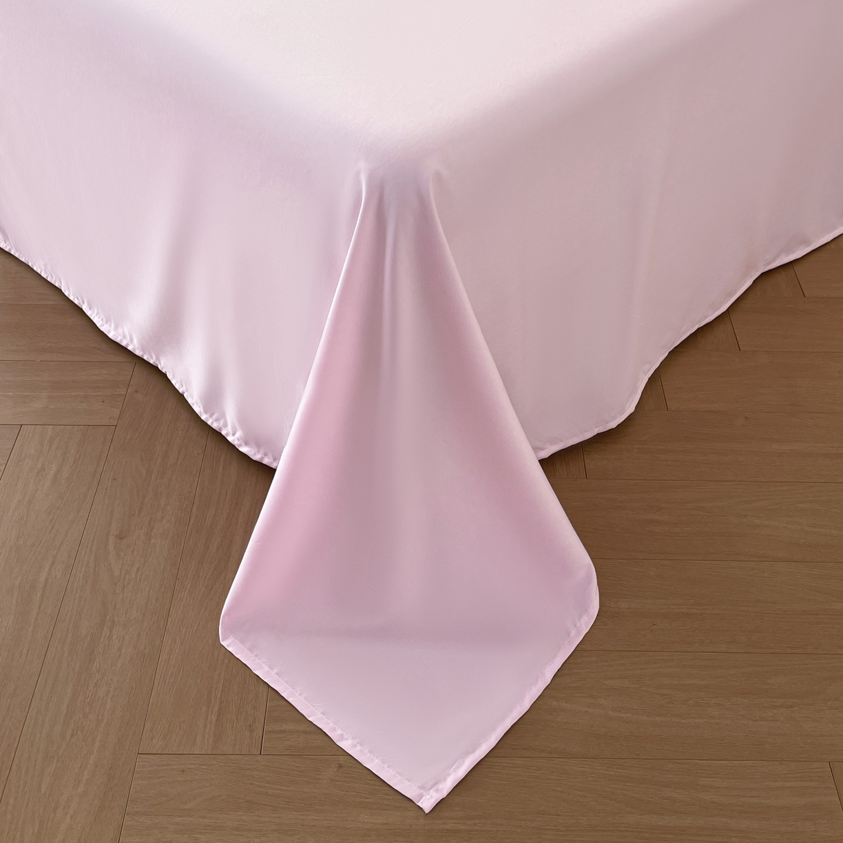 91家纺网 家纺一手货源 找家纺 易禾家纺 2026春夏新款提花水冼棉刺绣雪纺花边四件套-典雅 典雅-紫