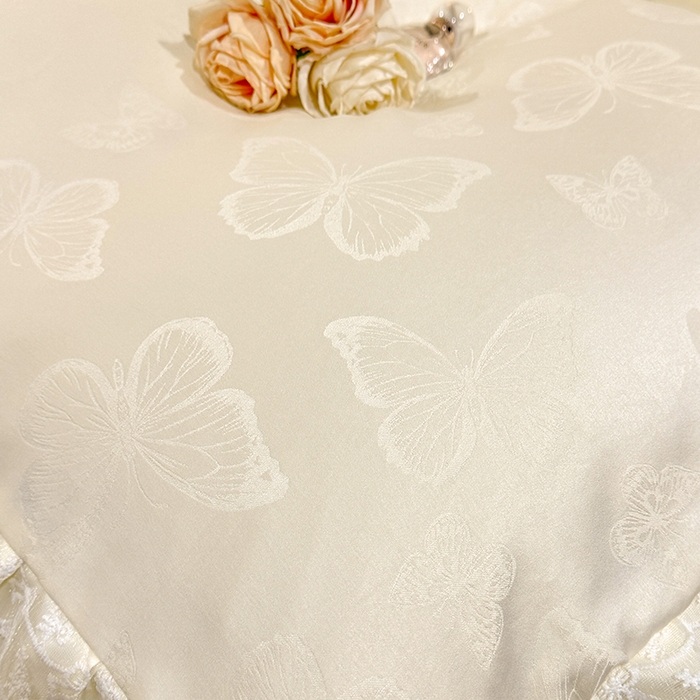 91家纺网 家纺一手货源 找家纺 （总）优贝家纺 2026春夏新款提花水洗天丝冰丝天丝韩版夹棉床盖四件套