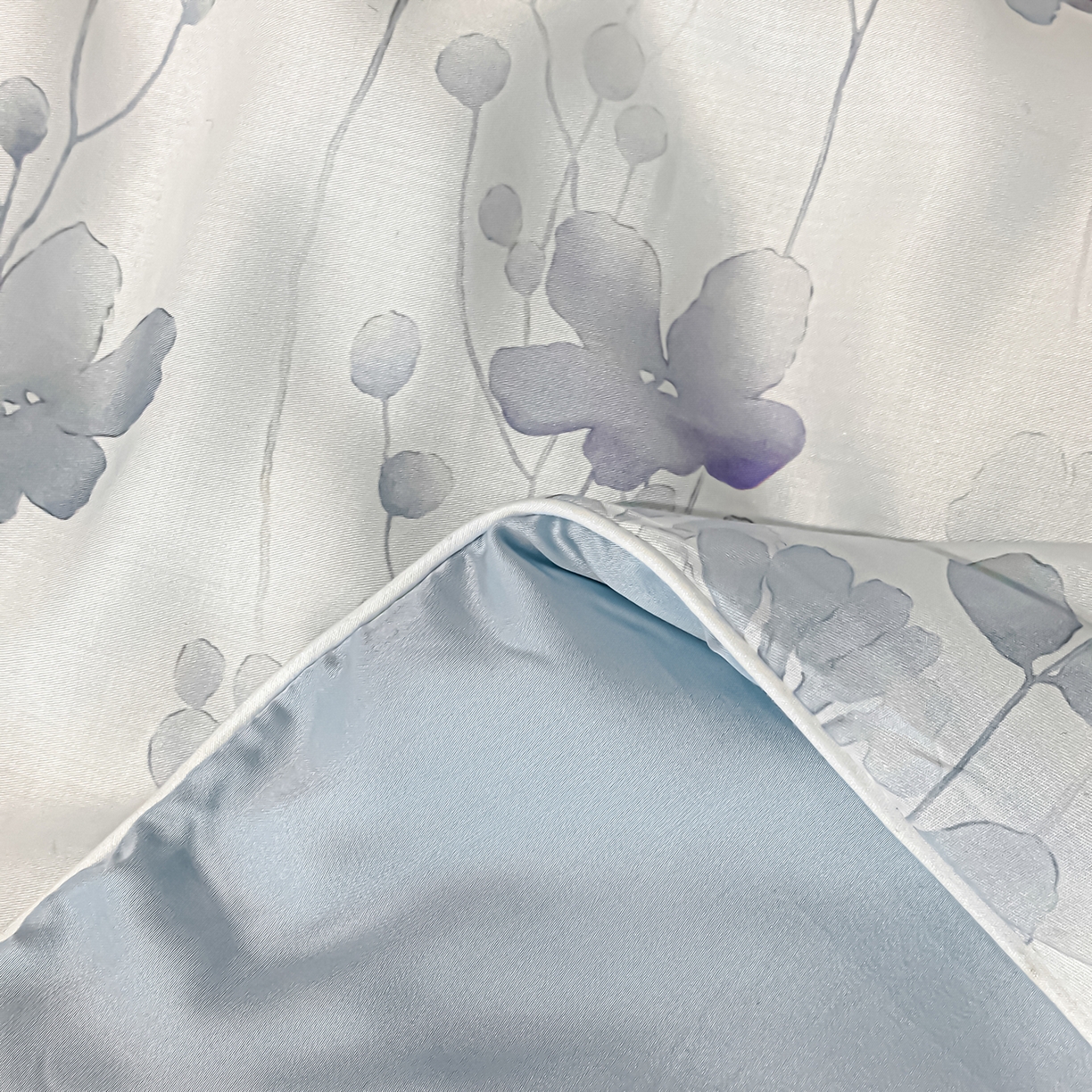 91家纺网 家纺一手货源 找家纺 吾秀家居 2026春夏新款数码印花莱赛尔天丝夏被夏凉被空调被-天印系列 花之梦