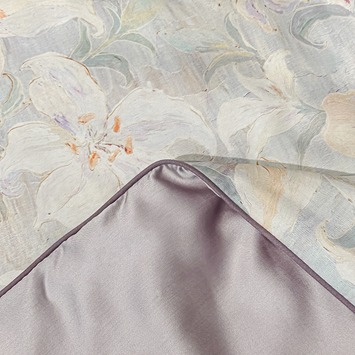 91家纺网 家纺一手货源 找家纺 吾秀家居 2026春夏新款数码印花莱赛尔天丝夏被夏凉被空调被-天印系列 春意