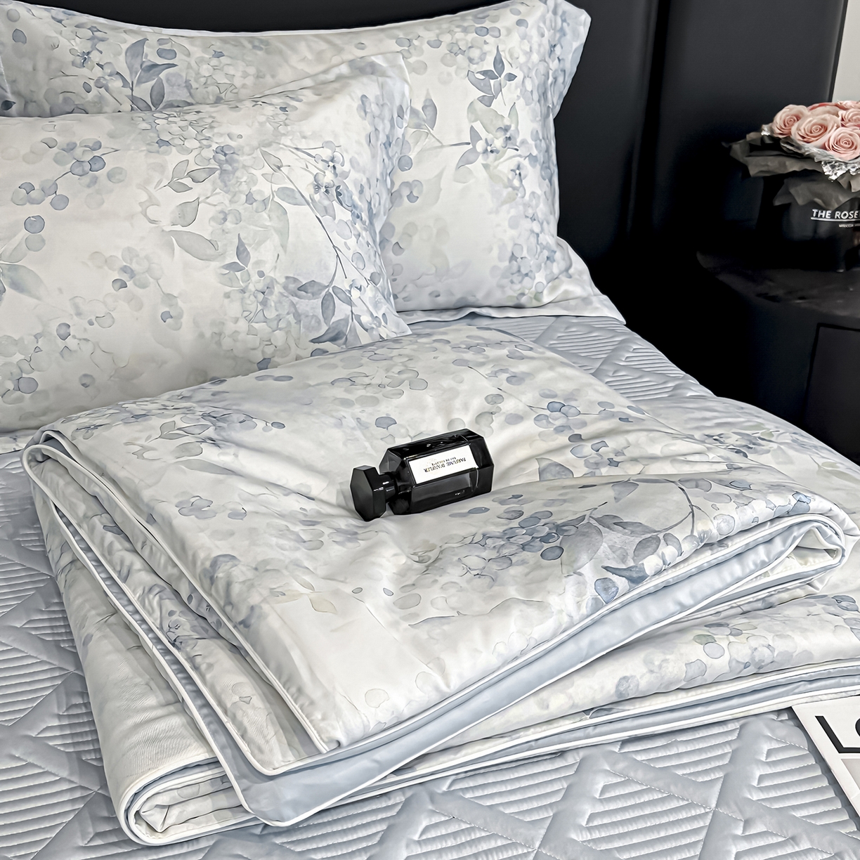 吾秀家居 2026春夏新款数码印花莱赛尔天丝夏被夏凉被空调被-天印系列 且听风吟