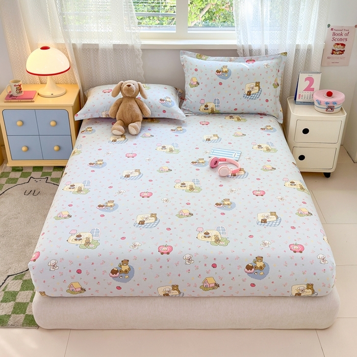 91家纺网 家纺一手货源 找家纺 （总）拾物记 2026新款第二批A类新疆全棉12868单品床笠系列（提供买家秀和A类质检报告）