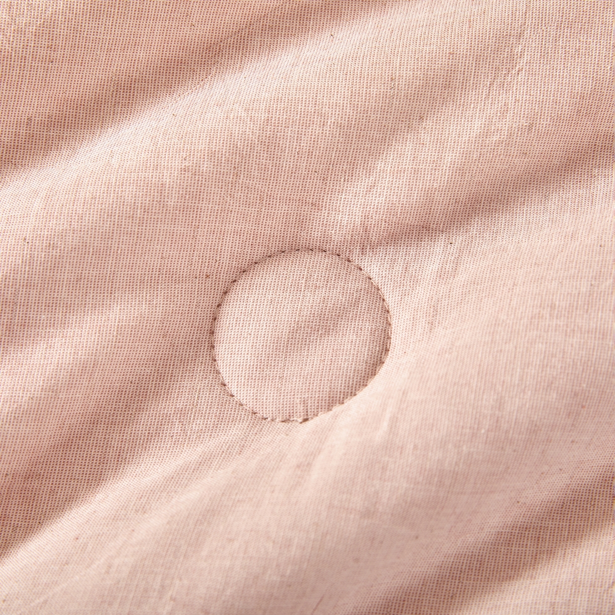 91家纺网 家纺一手货源 找家纺 吾秀家居 2026春夏新款纯色棉麻棉花夏被夏凉被空调被-麻生活系列 麻生活-豆沙