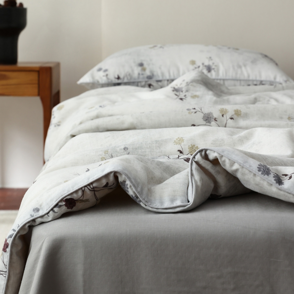 91家纺网 家纺一手货源 找家纺 （总）万盛家纺 2026新款全棉双层纱复古印花夏被夏凉被空调被