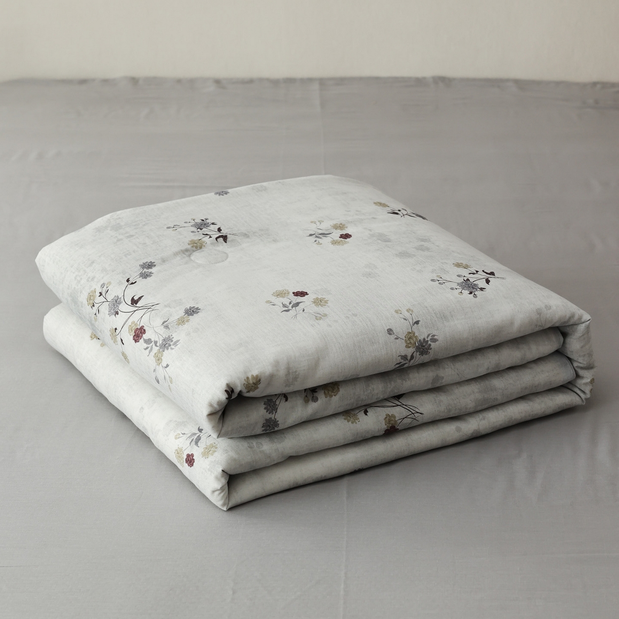 91家纺网 家纺一手货源 找家纺 万盛家纺 2026新款全棉双层纱复古印花夏被夏凉被空调被 夏影