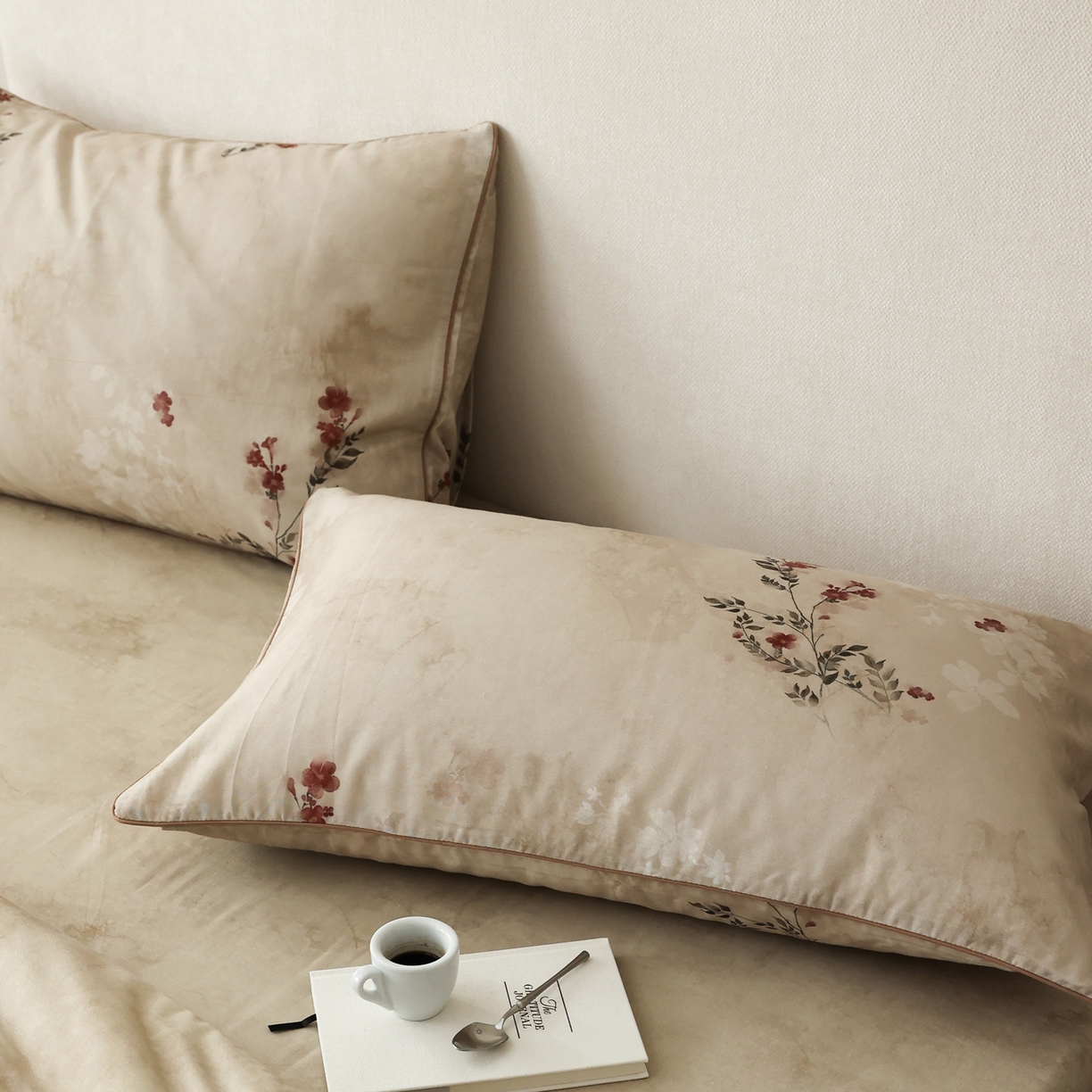 91家纺网 家纺一手货源 找家纺 万盛家纺 2026新款全棉双层纱复古印花夏被夏凉被空调被 云舒