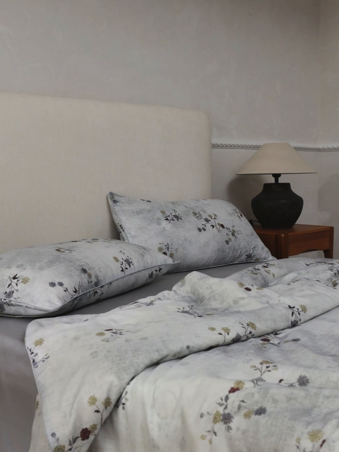 91家纺网 家纺一手货源 找家纺 万盛家纺 2026新款全棉双层纱复古印花夏被夏凉被空调被 夏影