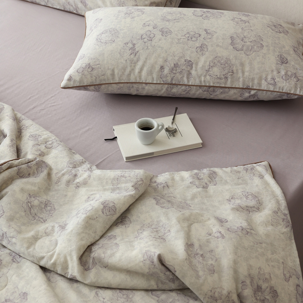 91家纺网 家纺一手货源 找家纺 万盛家纺 2026新款棉麻印花夏被夏凉被空调被 素锦