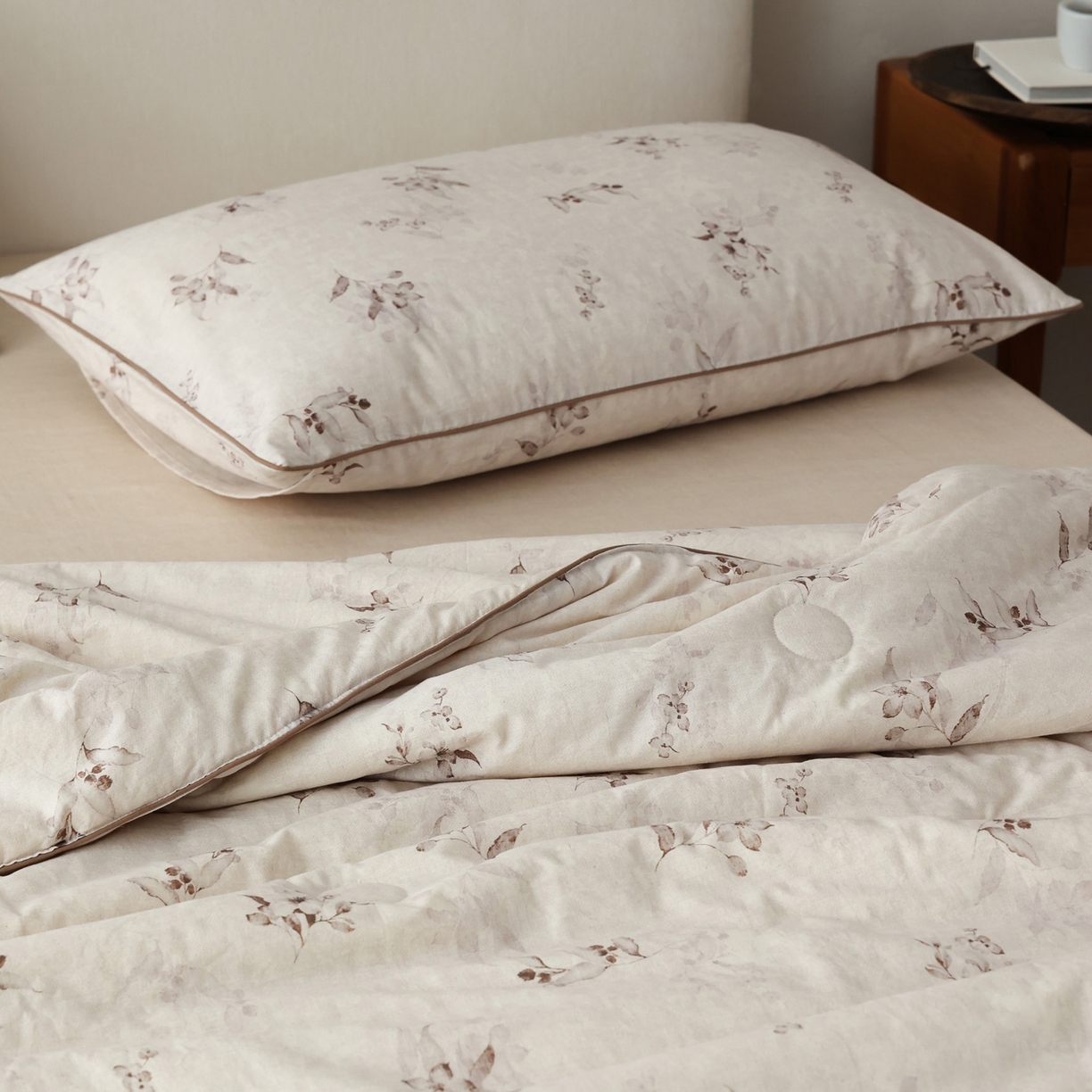 91家纺网 家纺一手货源 找家纺 万盛家纺 2026新款棉麻印花夏被夏凉被空调被 初暖