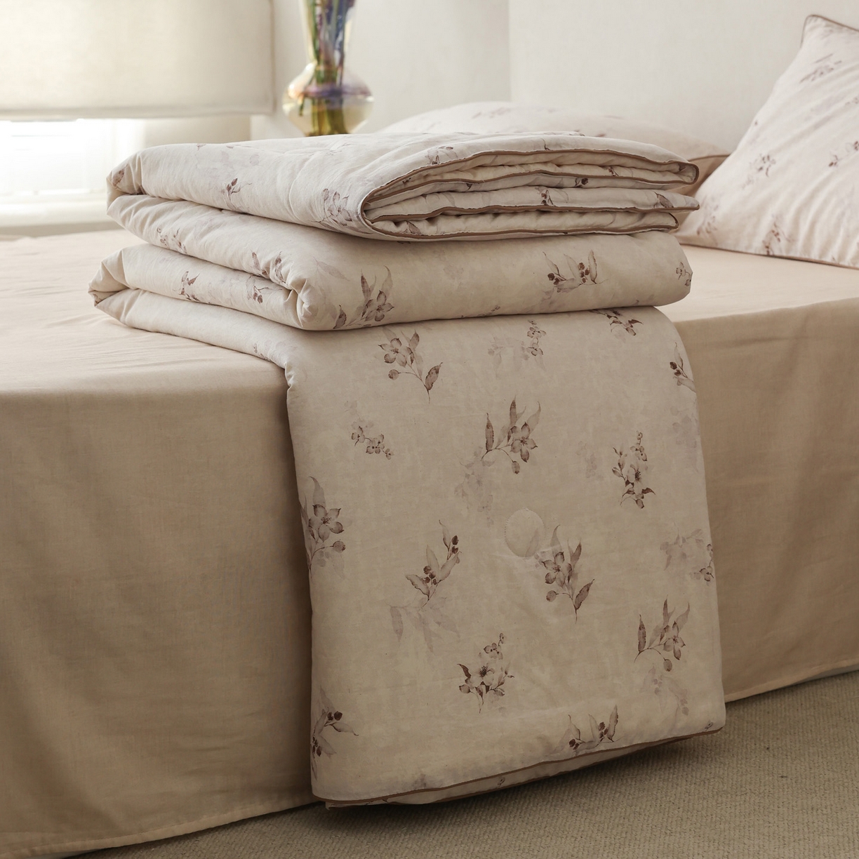 91家纺网 家纺一手货源 找家纺 （总）万盛家纺 2026新款棉麻印花夏被夏凉被空调被