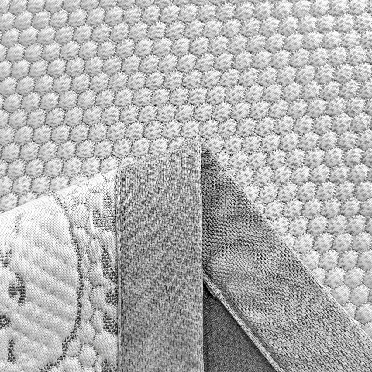 91家纺网 家纺一手货源 找家纺 家品罗兰 2026新款夏季A类冰豆豆凉席冰丝凉席家用双人冰丝席床单可机洗水洗单人学生宿舍夏天空调软席三件套大床 小冰熊-灰