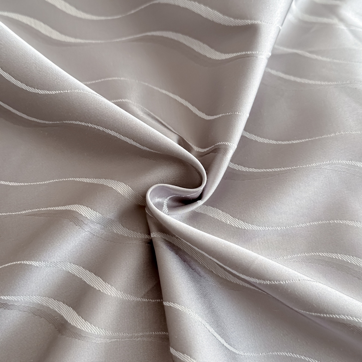 91家纺网 家纺一手货源 找家纺 慕晨 2026新款全棉纯棉文艺质感高级提花高精密四件套高端纯棉4件套直播热款 柔美-灰