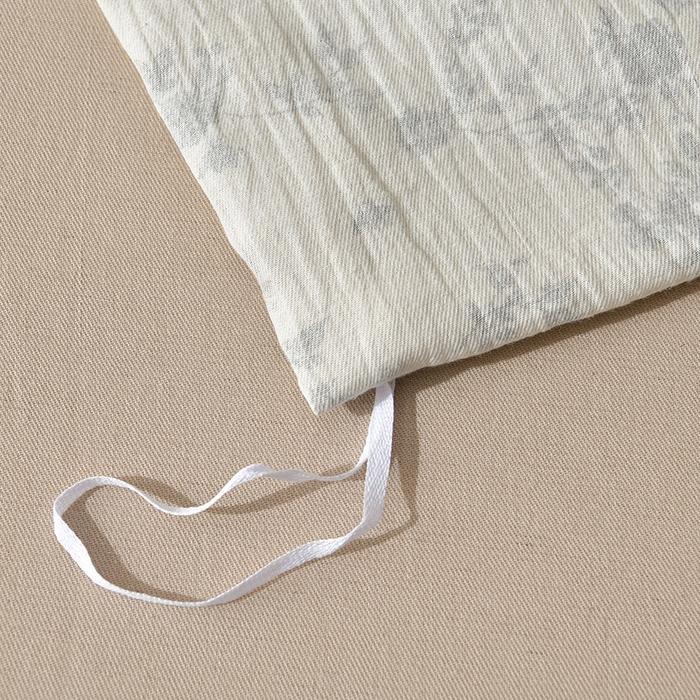 91家纺网 家纺一手货源 找家纺 绘萱家居 2026新款纯棉+麻棉麻全棉印花四件套 枝蔓轻语