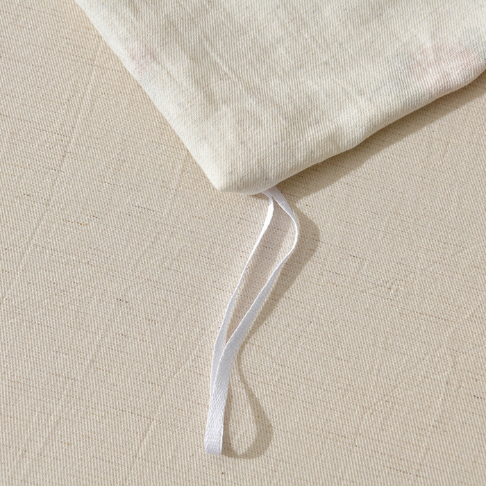 91家纺网 家纺一手货源 找家纺 绘萱家居 2026新款纯棉+麻棉麻全棉印花四件套 花季