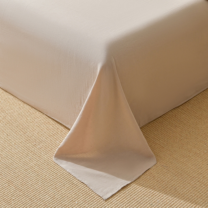 91家纺网 家纺一手货源 找家纺 绘萱家居 2026新款纯棉+麻棉麻全棉印花四件套 晚风玫瑰