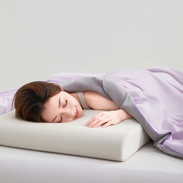 91家纺网 家纺一手货源 找家纺 优雅星家纺 2026新款凉感丝深睡眠夏被空调被夏凉被薄被子被芯某朵同款 魅力紫