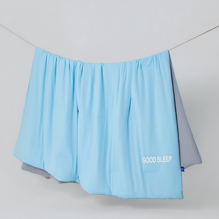 91家纺网 家纺一手货源 找家纺 优雅星家纺 2026新款凉感丝深睡眠夏被空调被夏凉被薄被子被芯某朵同款 青橙蓝