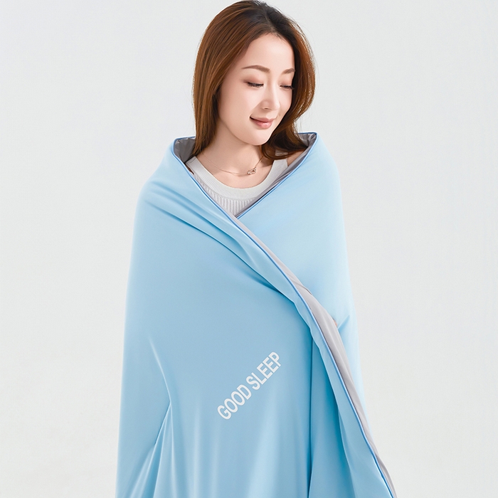 91家纺网 家纺一手货源 找家纺 优雅星家纺 2026新款凉感丝深睡眠夏被空调被夏凉被薄被子被芯某朵同款 青橙蓝