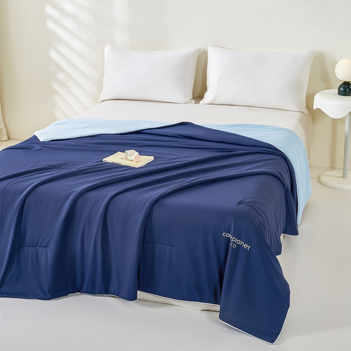 91家纺网 家纺一手货源 找家纺 （总）犇牛仓储供应链 2026新款锦氨凉感夏被被子被芯