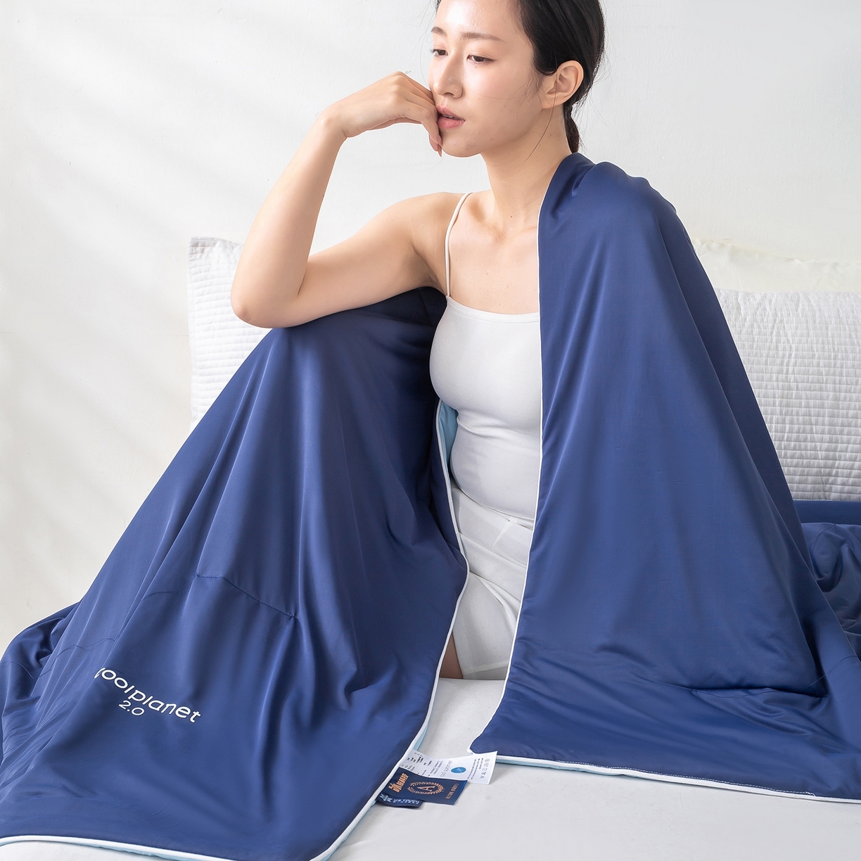 91家纺网 家纺一手货源 找家纺 （总）犇牛仓储供应链 2026新款锦氨凉感夏被被子被芯