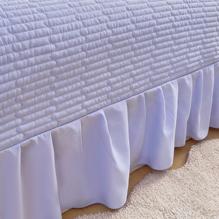 91家纺网 家纺一手货源 找家纺 畅畅家纺 2026春夏新款A类法式花边爱丽莎夏被四件套 爱丽莎-丁香紫